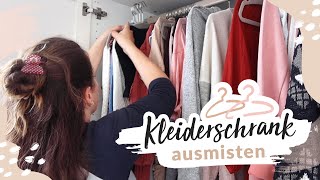 Kleiderschrank ausmisten 2021 ✨ alle Oberteile &amp; Kleider anprobieren #nurwasichmag