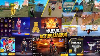 La NUEVA ACTUALIZACION de free fire y sus 15 NOVEDADES