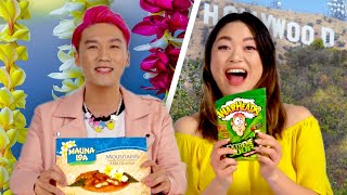 Hawaiians & Californians Swap Snacks