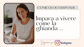 Impara a vivere come una ghianda (seguimi su INSTAGRAM)