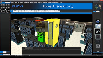 nuVIZ™ 3D visualization Data center and Logical Networks