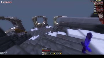 NEW Acrimony Client BoostTargetStrafe On BlocksMc Feat.NoCheatPlus With Vanilla Verus AntiCheat