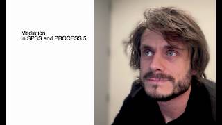 Simple Mediation in SPSS with PROCESS 5