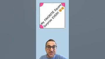 My FAVORITE #square surprise EVER! #mathematics #geometry #math #maths #mathchallenge #mathfun