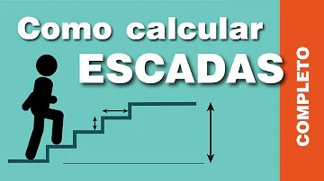 Como calcular o espelho de uma escada?