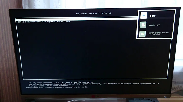 Arch Linux on an SSD - Boot process