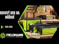 KOVOVÝ BOX NA NÁŘADÍ Fieldmann - FDN 4150, 3 dílna konstrukce na kolečkách #tools #diy #fieldmann