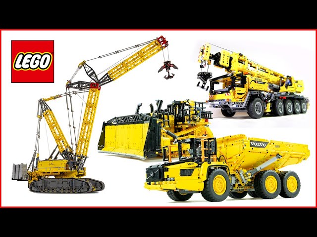LEGO COMPILATION Best Of All Construction Lego Technic Sets
