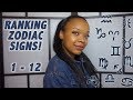 Ranking Each Zodiac Sign (LEAST to BEST!!)