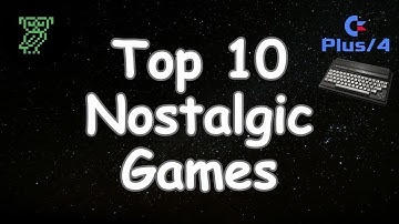 Top 10 Nostagic Games | Commodore 16  and  Plus/4