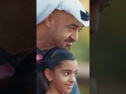 نشأته وحبه لحفاده مدرسة تدرس للعالم من صاحب السمو الشيخ محمد بن زايد