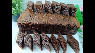 Traditional Honeycomb Cake/Brown Sugar Cake/Kek Sarang Semut without Resting  [Great Recipes]