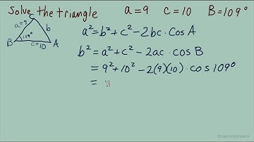 Solving Oblique Triangle