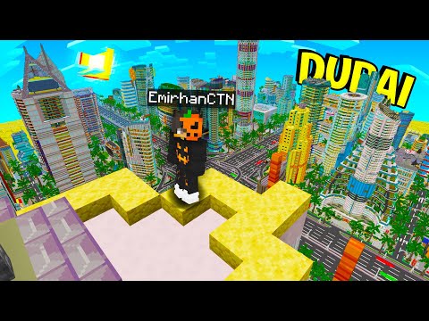 ÇILGIN EKİPLE DUBAİ MACERASI! - MİNECRAFT