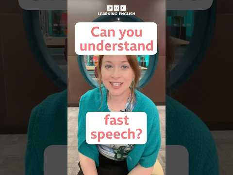🗣️ Can you understand fast speech? #shorts