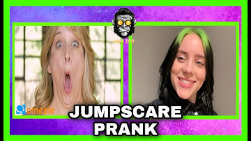 Billie Eilish JUMPSCARE PRANK On Omegle #highlights