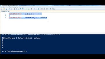 Removing Duplicate Values Using PowerShell