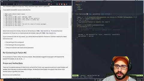 Twitch bot using Golang: Part 5 [ AWS | GitHub | Arch | Vim | i3wm]