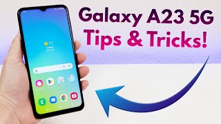 Galaxy A23 5G  Tips and Tricks! (Hidden Features)