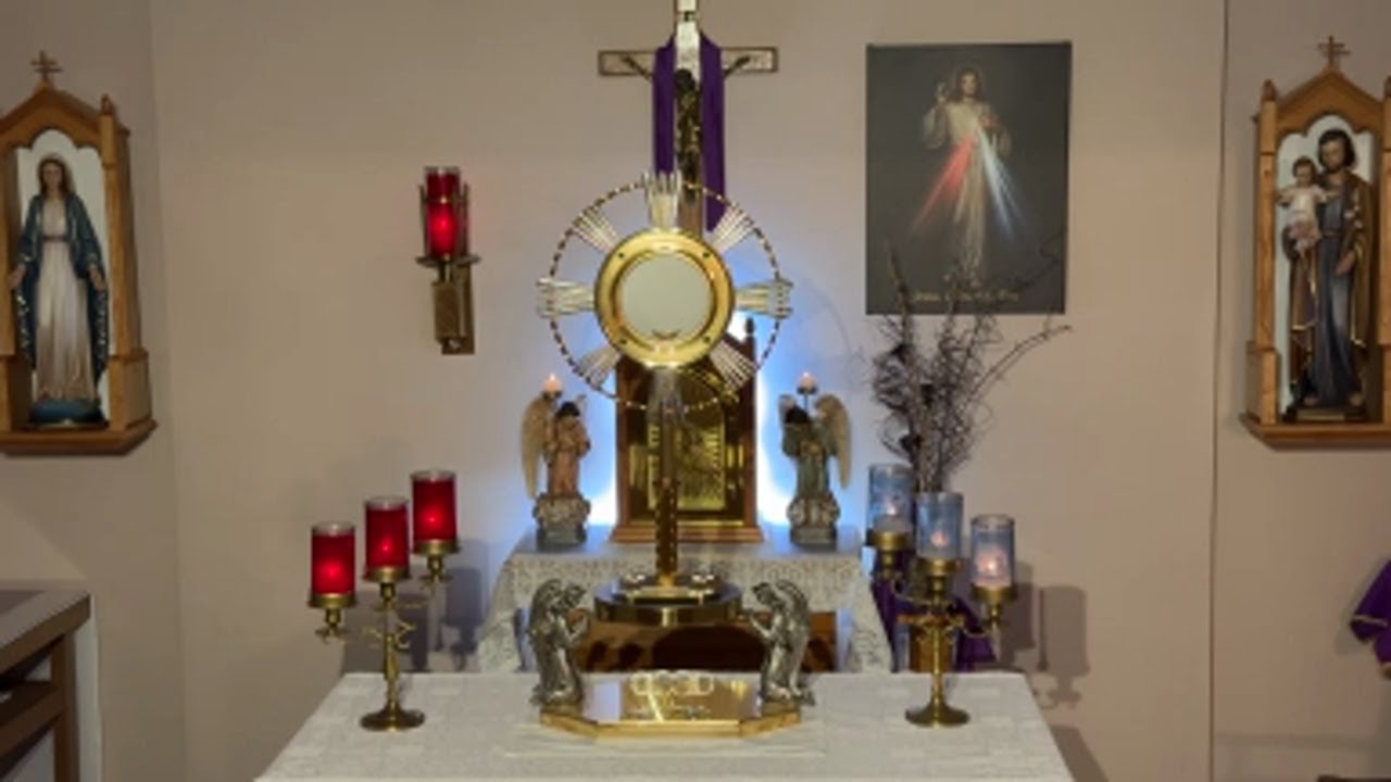 LIVE Eucharistic Adoration - Sisters of Divine Mercy