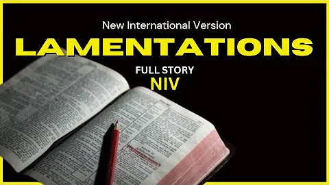 [Tears and Hope] | Audio Bible with Text (NIV Lamentations)