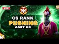 Amit 8x Is Live Cs Rank Pushing And Grandmaster #Amit8x #FreeFireLive #Live #ffLive #max #Raistar
