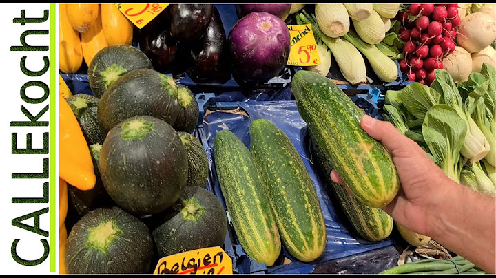 Schmorgurken ganz einfach kochen - Omas Rezept schnell und einfach