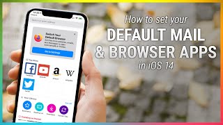 How to Set Your Default Mail & Browser Apps - New Features in iOS 14 by Hands-On iOS 1,257 views 3 years ago 7 minutes, 46 seconds
