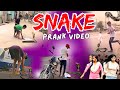 Snake prank in public  lambu jambu telugu prank snakeprank snake funny.s