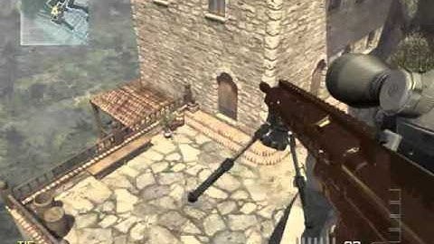 Sick Jesus Shot Double Climb Spot on New MW3 Map (Sanctuary)