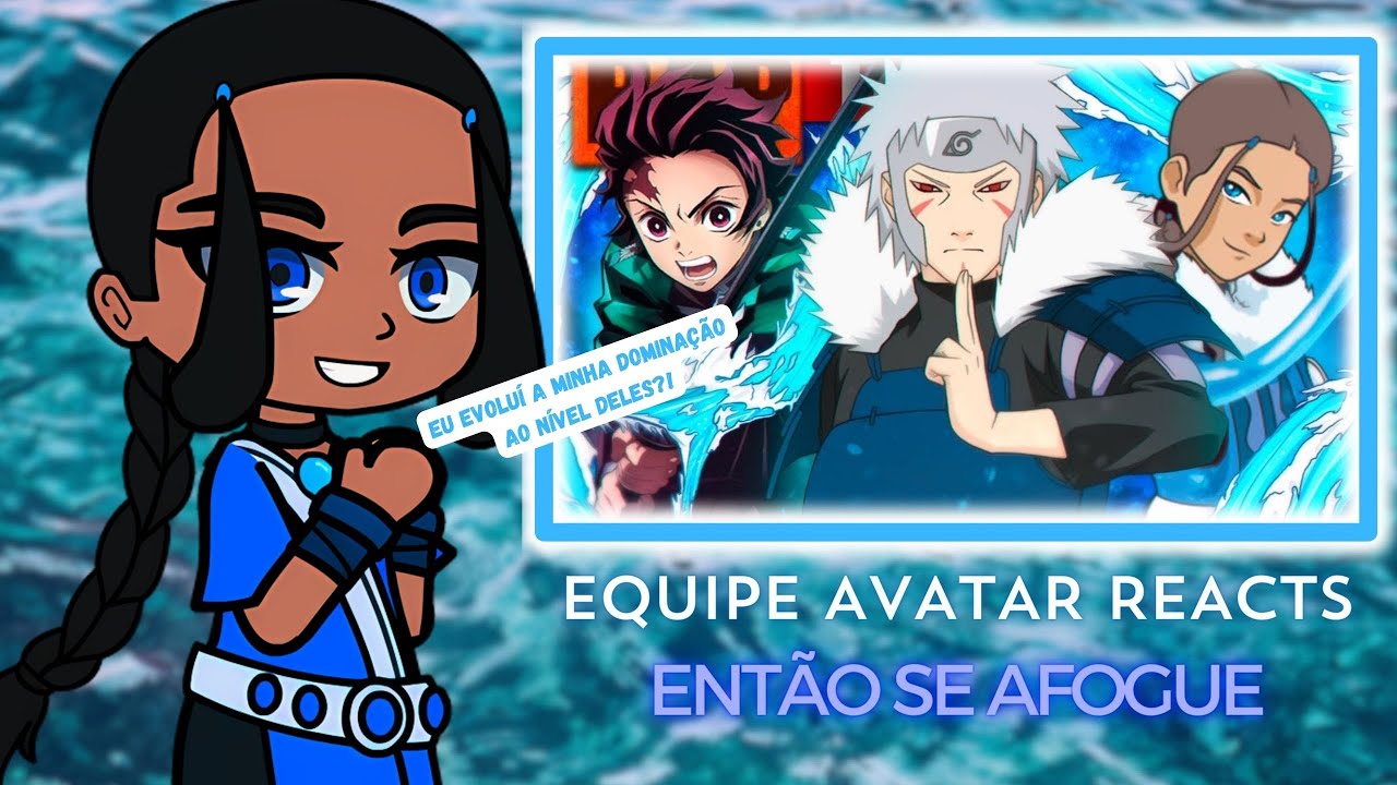 Equipe Avatar React a Então Se Afogue (TK RAPS)