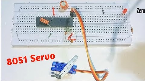 8051 Servo Control - Servo Control Using 8051 #8051 #8051microcontroller