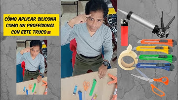 Aprende a Aplicar Silicona como un Profesional: ¡Descubre este Truco Infalible!