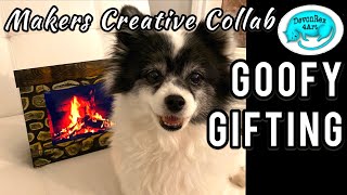 Goofy Gifting a Faux Fireplace for the #makerscreativecollab by devonrex4art 240 views 4 months ago 5 minutes, 49 seconds