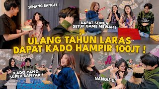 Download Lagu ULANG TAHUN LARAS DAPAT KADO HAMPIR 100 JUTA! MP3 Download Lagu ULANG TAHUN LARAS DAPAT KADO HAMPIR 100 JUTA! MP3