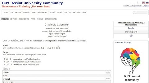 C. Simple Calculator | codeforces solution Assuit sheet 1