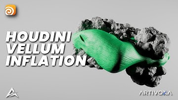 Houdini Tutorial | VELLUM INFLATION & CONSTRAINTS