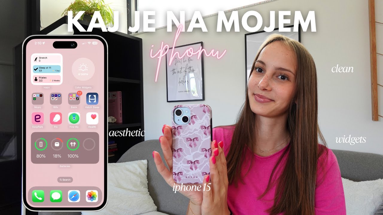 KAJ JE NA MOJEM IPHONU⭐️ clean&aesthetic