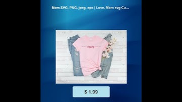 Mom SVG, PNG, jpeg, eps | Love, Mom svg Cut Files | Mother