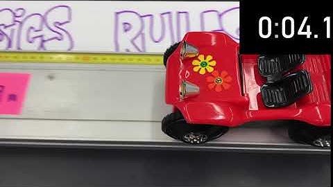 Physics Lab: Constant Velocity Buggy