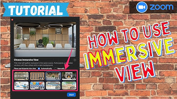 How to use Immersive view in Zoom | New & Awesome  Feature in Zoom | Easy Steps | Easy Tutorial |
