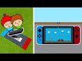 【マイクラ】ゴウキ、任天堂スイッチひみつきちを作る！【ゴウキゲームズ】