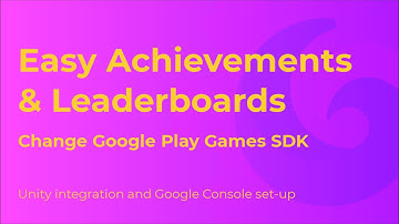Easy Achievements and Leaderboards - How to change Google Play Games SDK version tutorial