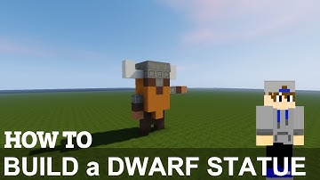 Minecraft Lets Build: Dwarf Statue