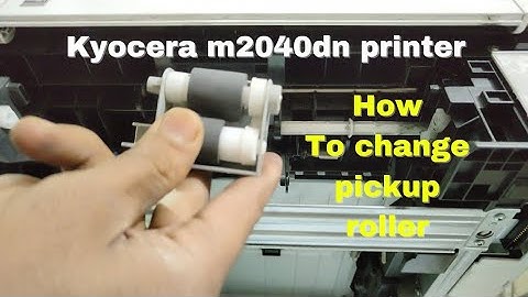 kyocera m2040dn pickup problem | how to change pickup roller | paper jam problem