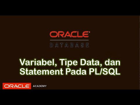 Video: Apakah jenis data dalam PL SQL?