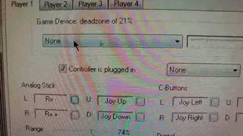 Project 64 How to set Up the Controlls