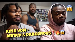 RIP VON!! KING VON - ARMED \& DANGEROUS!! OFFICIAL MUSIC VIDEO!! (REACTION) #CBTVReacts