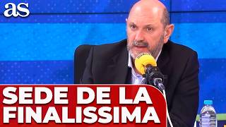 Louzán Explica La Decisión Final Sobre La Sede De La Finalissima España Vs. Argentina