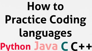 2 Best Online Programming practice websites || Best programming websites || Java , Python , C , C++
